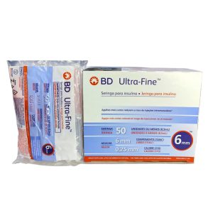 Jeringa BD Ultra Fine 0,5 ML  31G X 6MM X 100