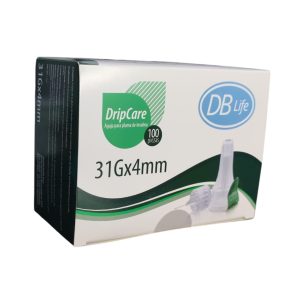 AGUJA DB LIFE 31g X 4mm, 100 Unidades, 1 Pack
