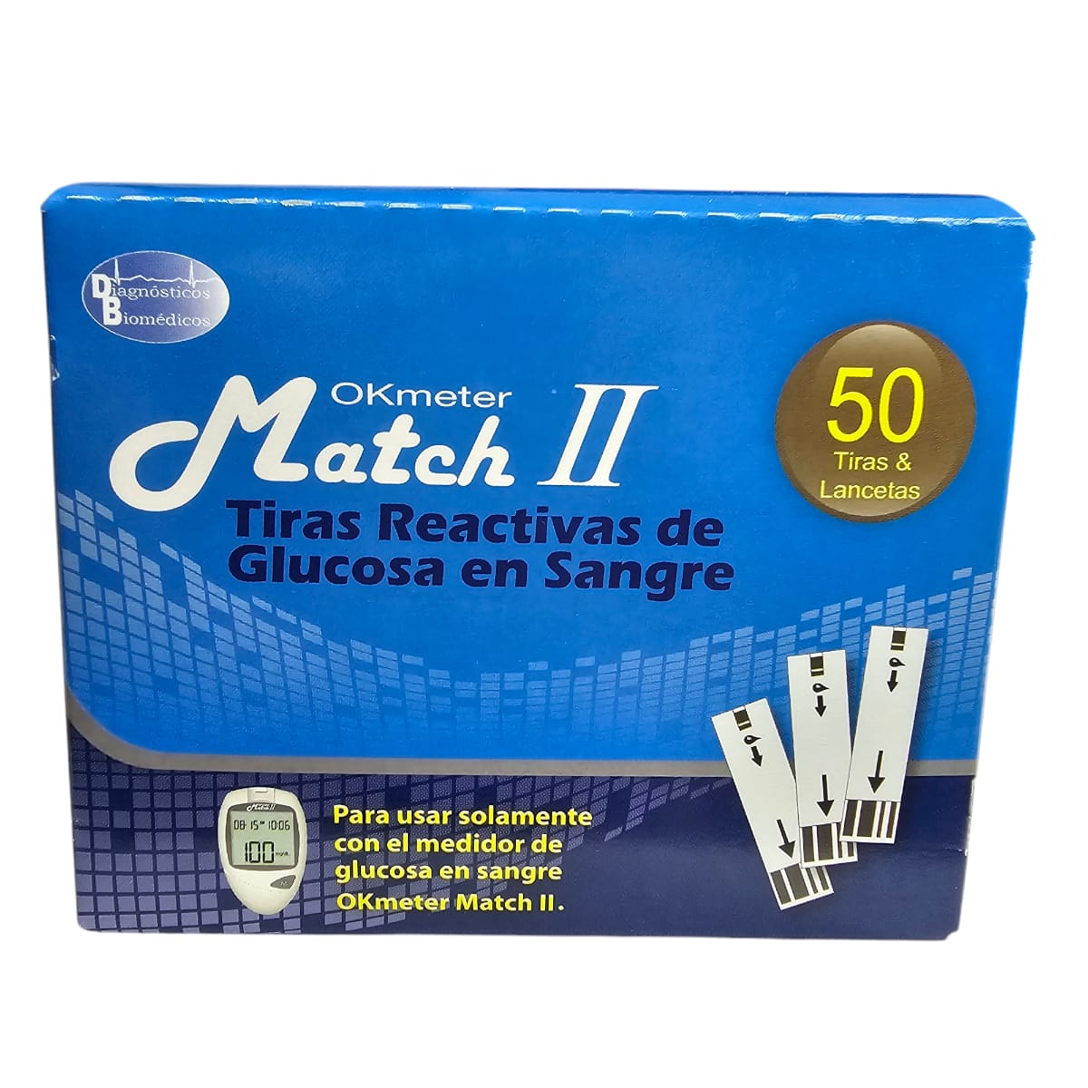Tiras Match II Caja Por 50