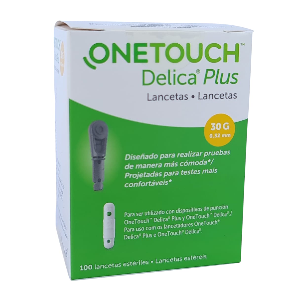 Lancetas One Touch Delica X 100 De Jhonson Y Jhonson