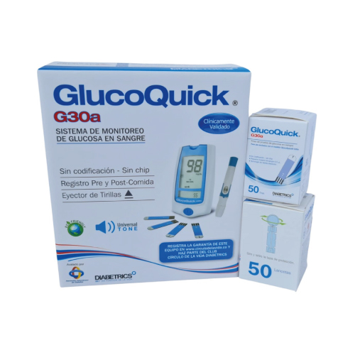 Kit Glucómetro Glucoquick G30A