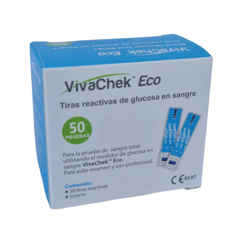 Tiras Vivachek Eco Caja Por 50