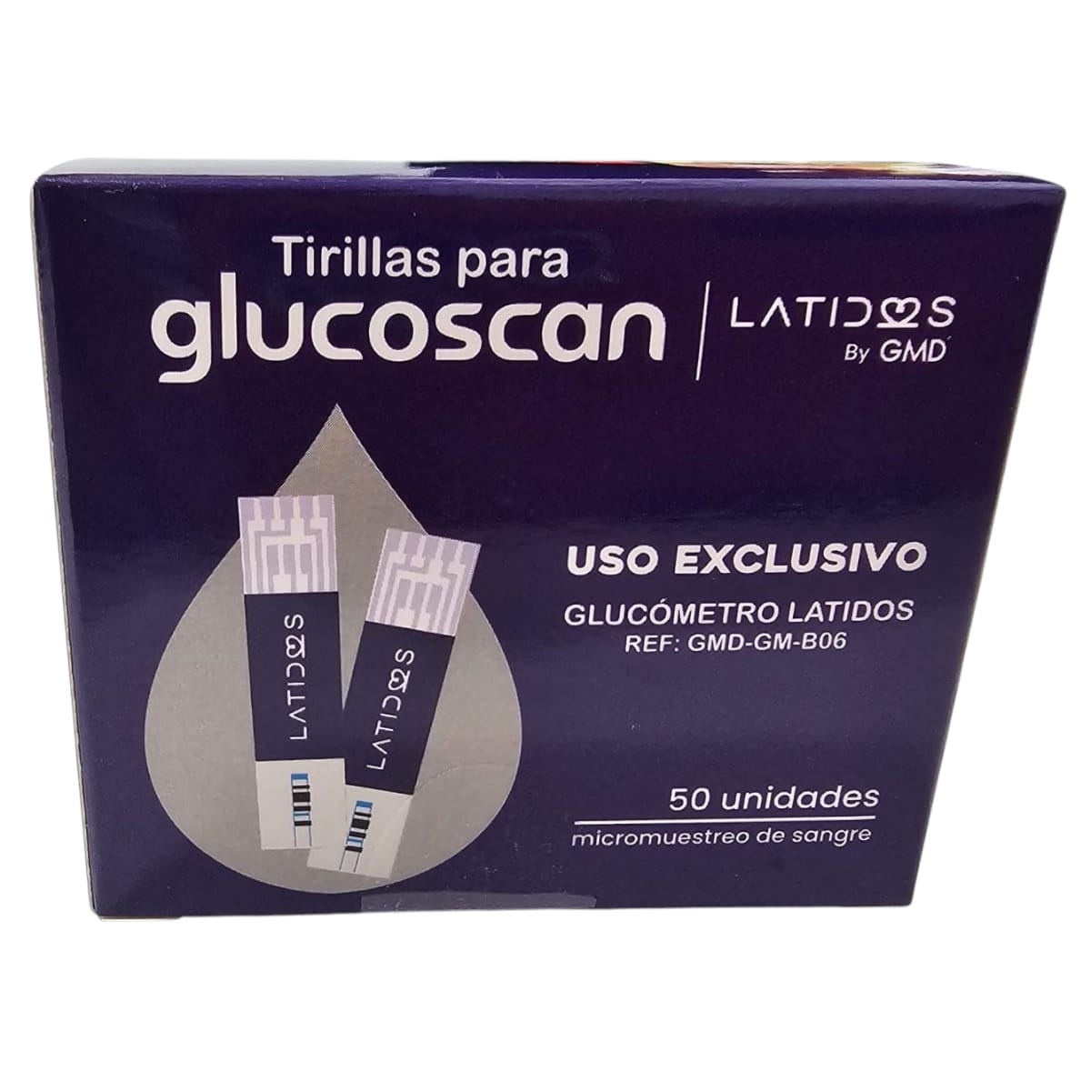 Tiras Reactivas Glucoscán Caja x 50 Unidades