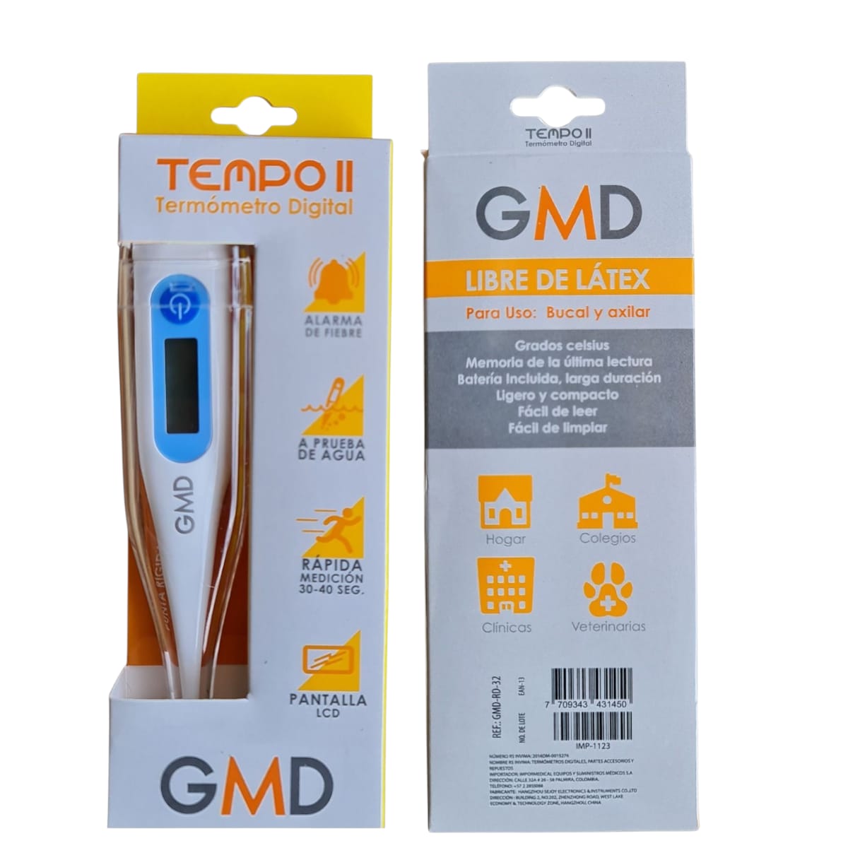 Termómetro Digital GMD Tempo 2