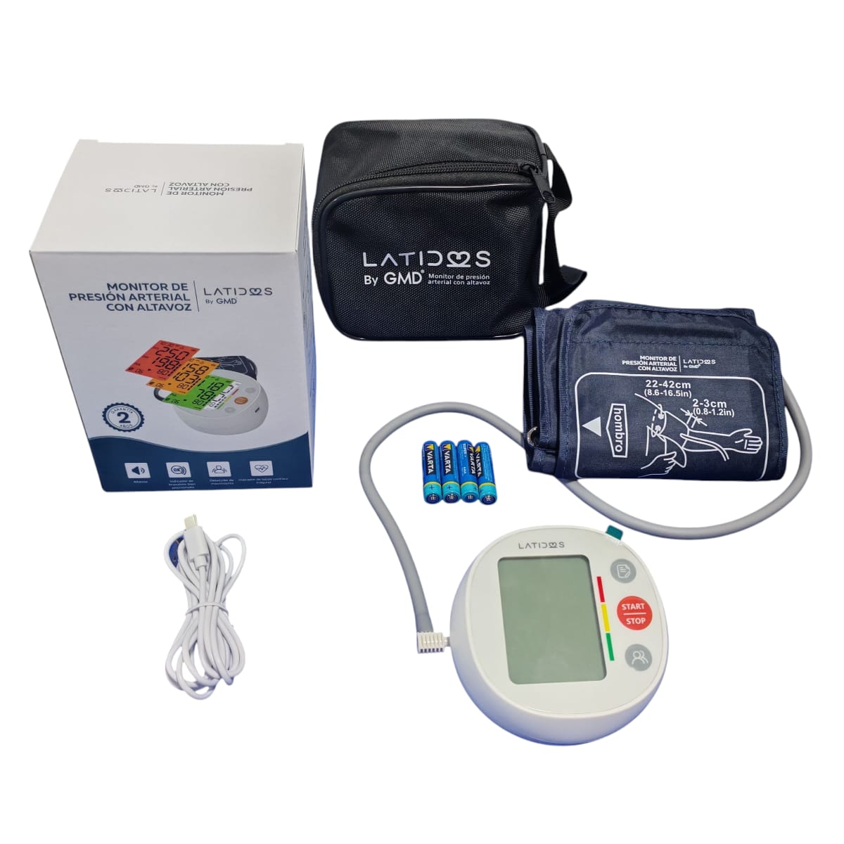 Tensiómetro Digital Latidos Con Altavoz GMD
