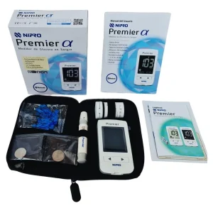 Glucómetro Nipro Premier 10 Tiras 10 Lancetas