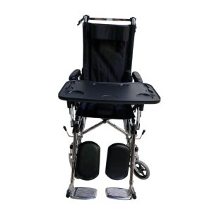 Silla De Ruedas Lowe Adulto Reclinable Con Mesa Auxiliar